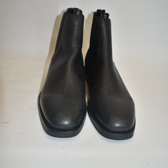 ALLSAINTS Men\'s Eli Pull On Chelsea Boots Distressed Black 46 EU 13 US main image 8